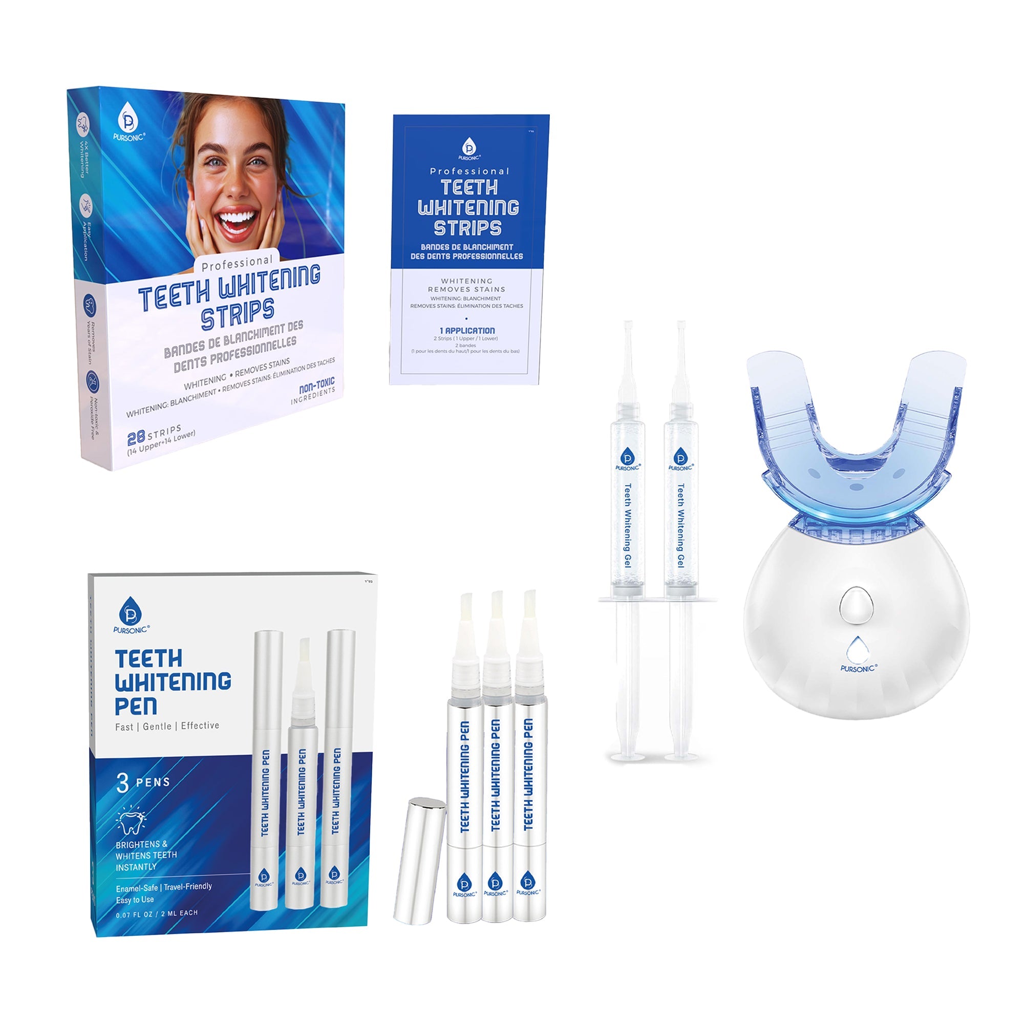 Pursonic Complete Smile Whitening Bundle